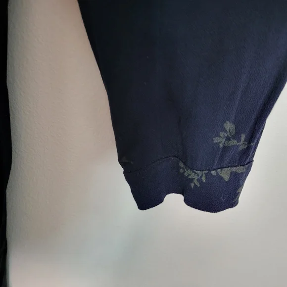 Christy Dawn Audrey Dress Navy Floral Maxi S Cottagecore Prairie